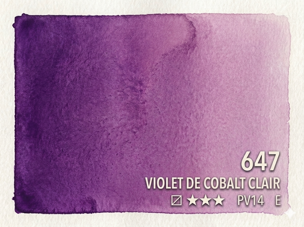 647. Violet de cobalt clair