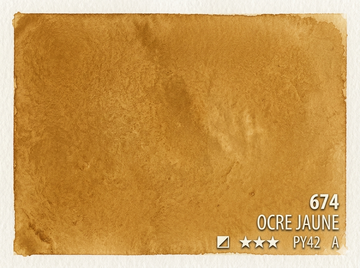 674. Ocre jaune