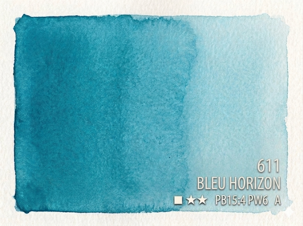611. Bleu horizon