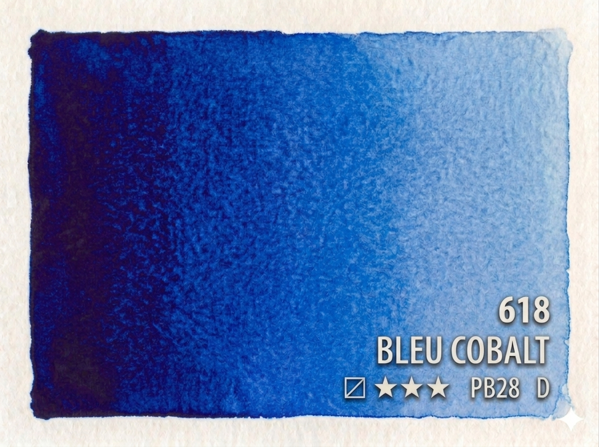 618. Bleu cobalt