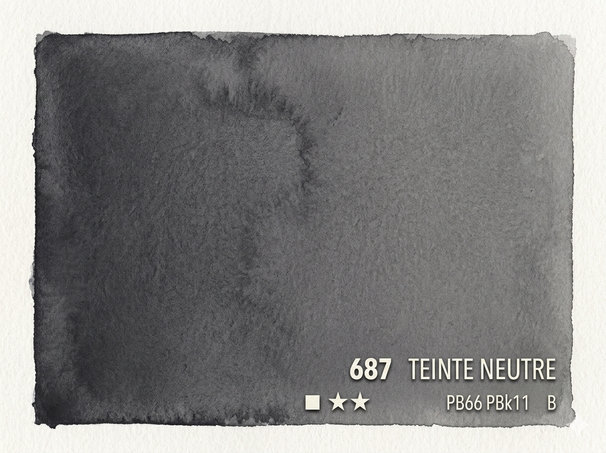 687. Teinte neutre
