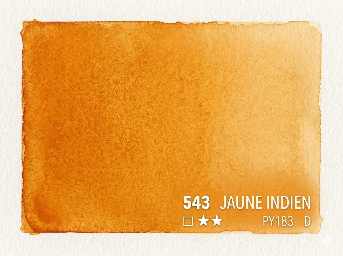 543. Jaune indien
