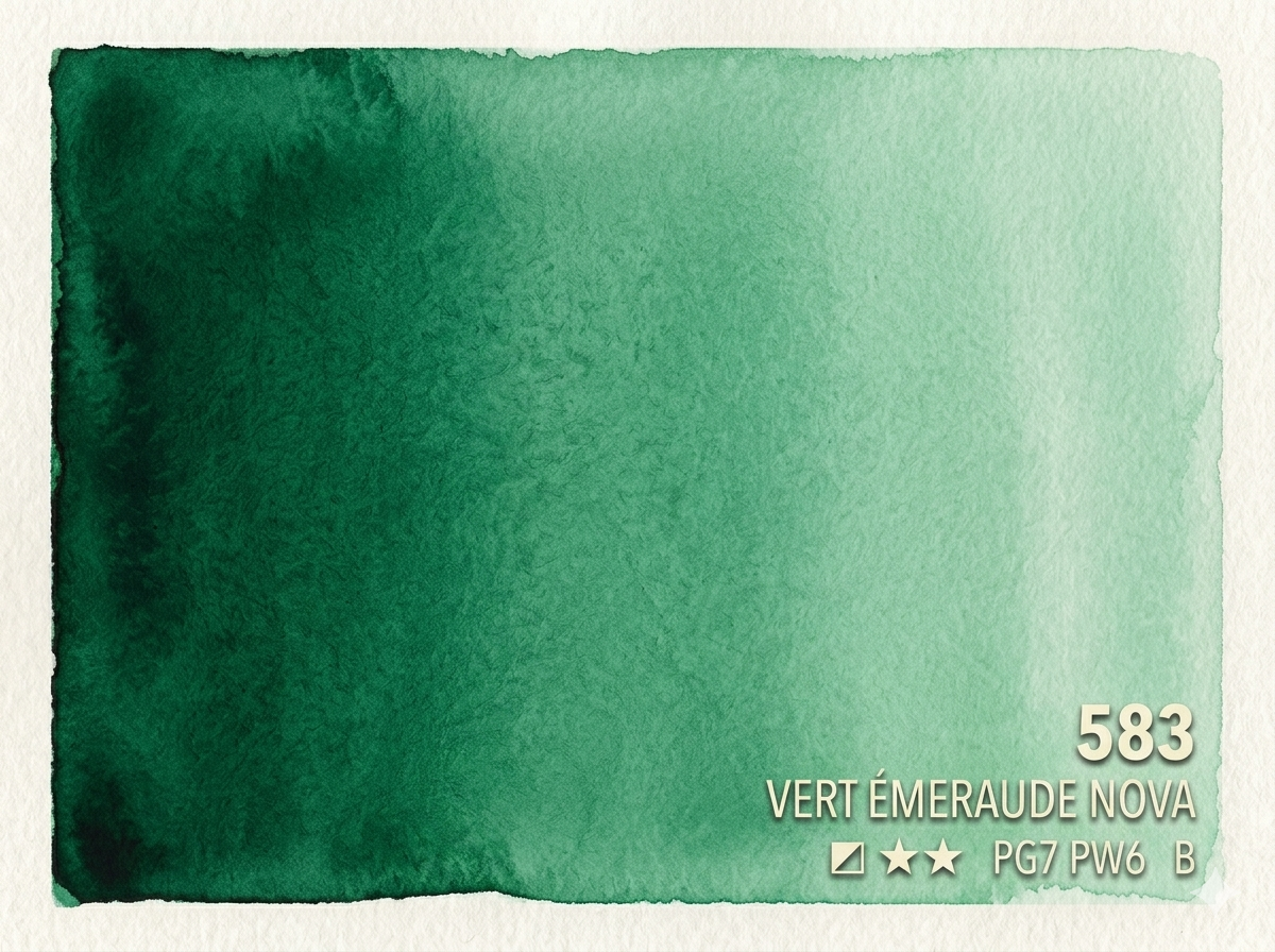 583. Vert émeraude nova