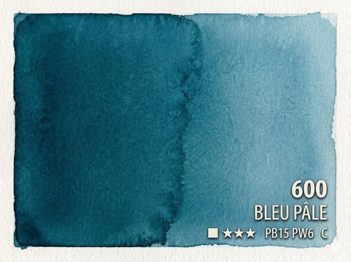 600. Bleu pâle