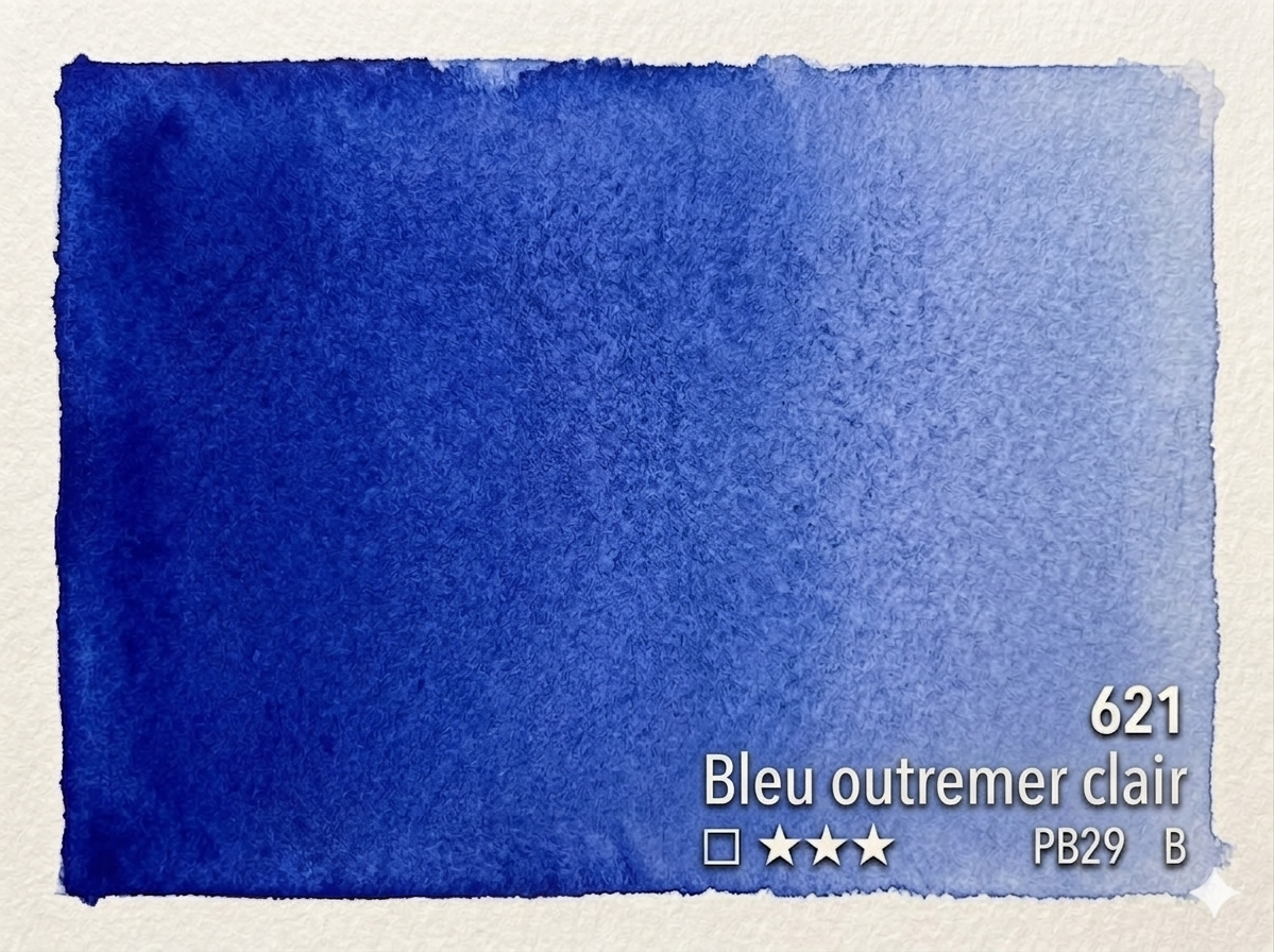 621. Bleu outremer clair