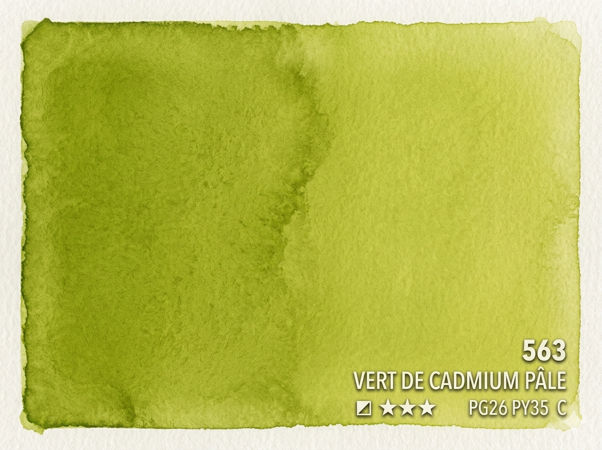 563. Vert de cadmium pâle
