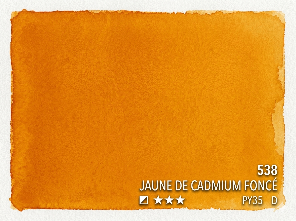 538. jaune de cadmium foncé