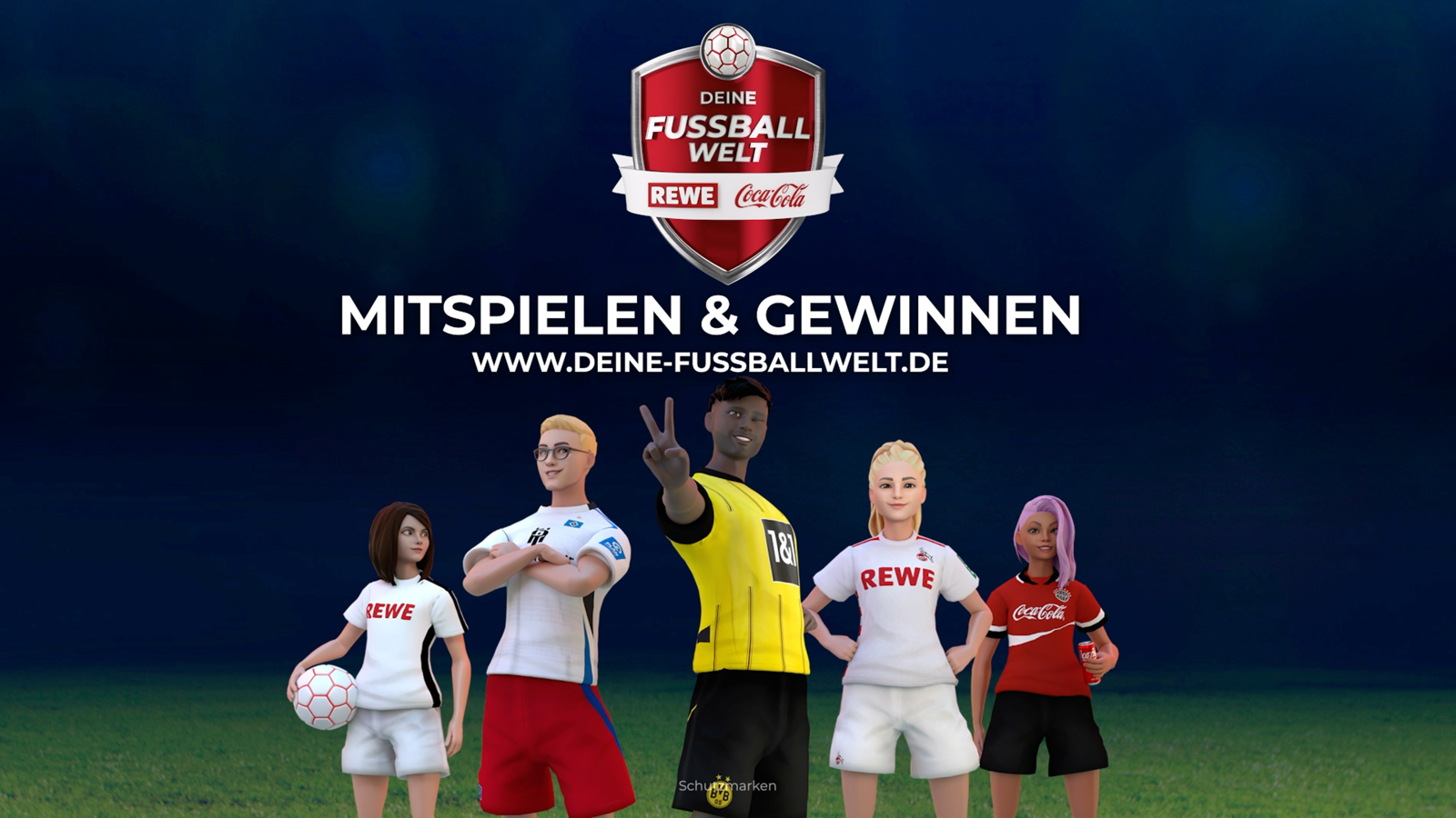 Coca-Cola x Rewe - Deine Fussballwelt