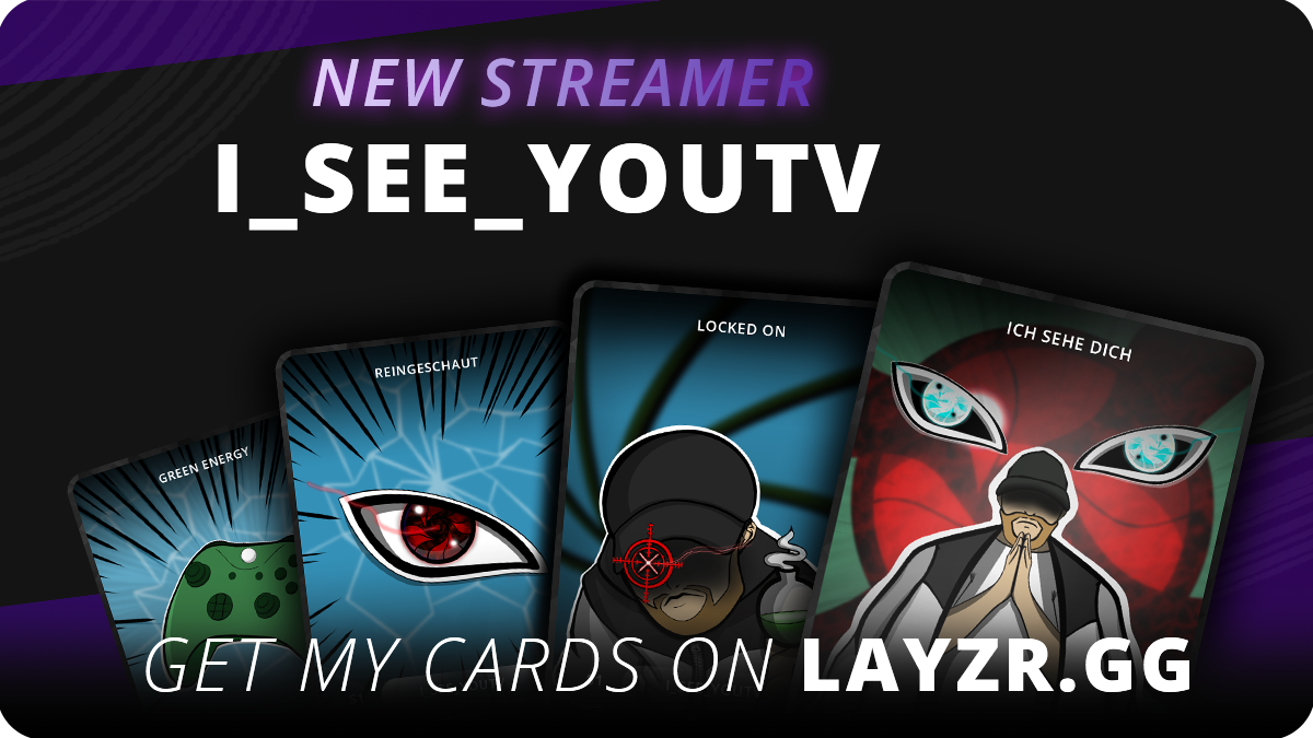 Collectible Streamer Cards (LAYZR GG)