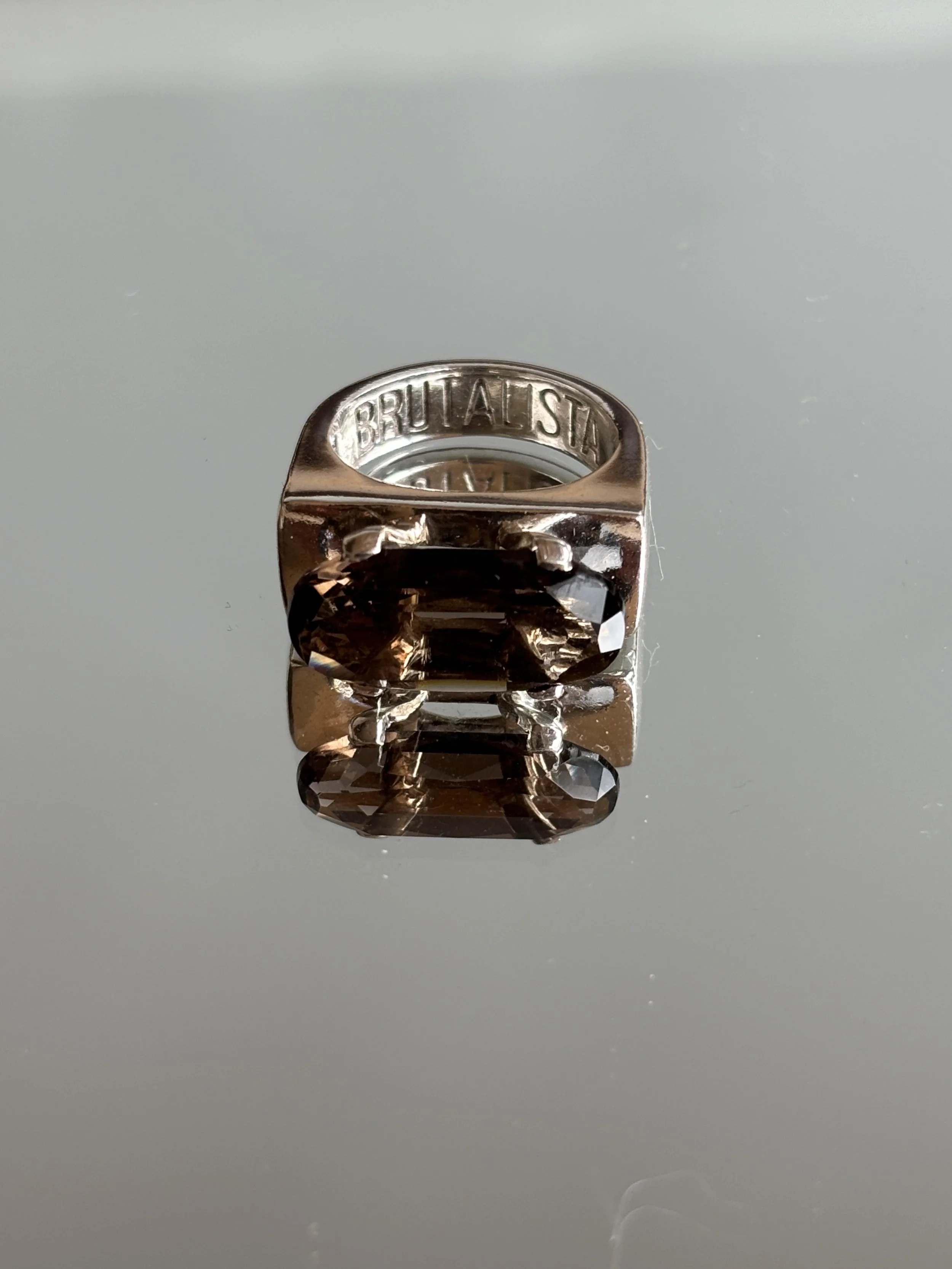 SMOKY QUARTZ RING