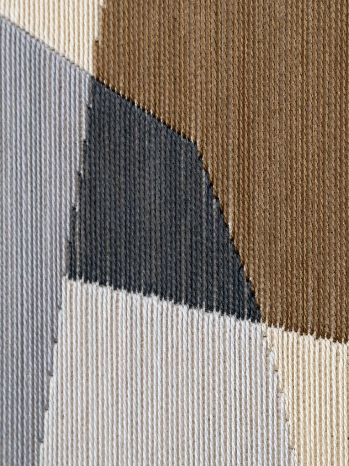 Close-up view of Levels (50x50cm) abstract artwork by Kateryna Chernetska.