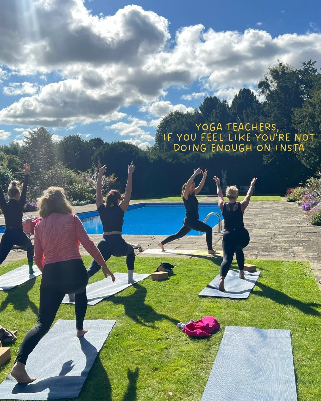 The quality of your teaching will always outweigh the other hats you wear as a yoga teacher 💛