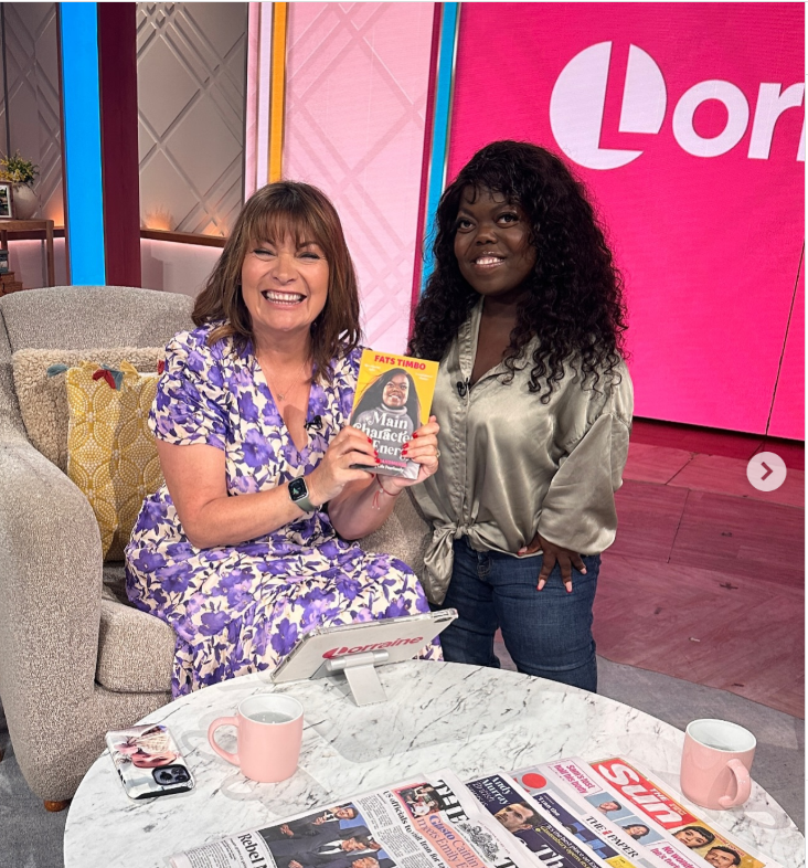 Fats Timbo appears on Lorraine
