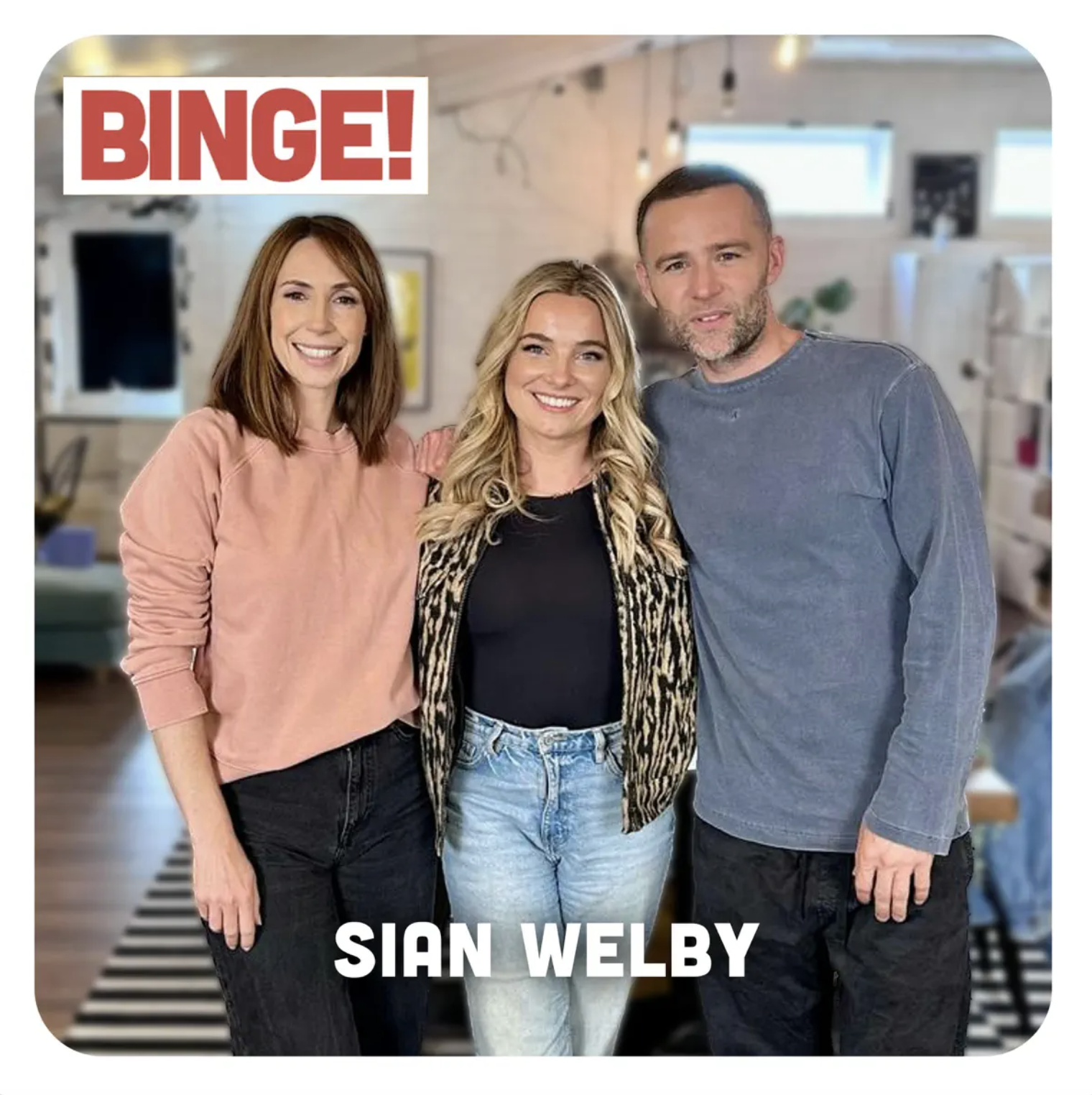 Sian Welby appears on the Binge podcast