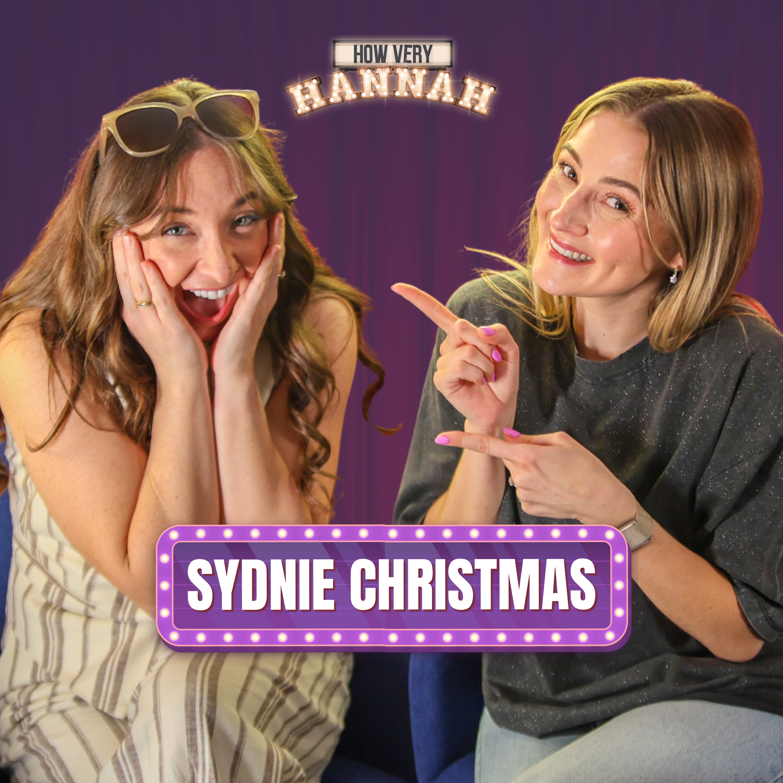 Sydnie Christmas on the How Very Hannah Podcast