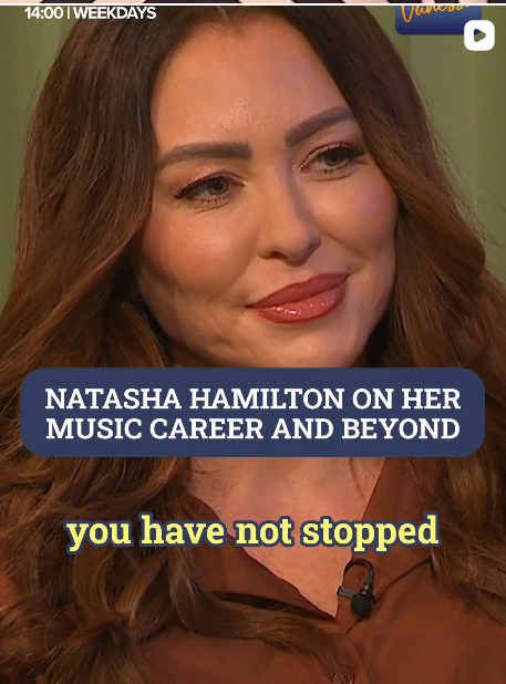 Natasha Hamilton appears on the Vanessa TV show