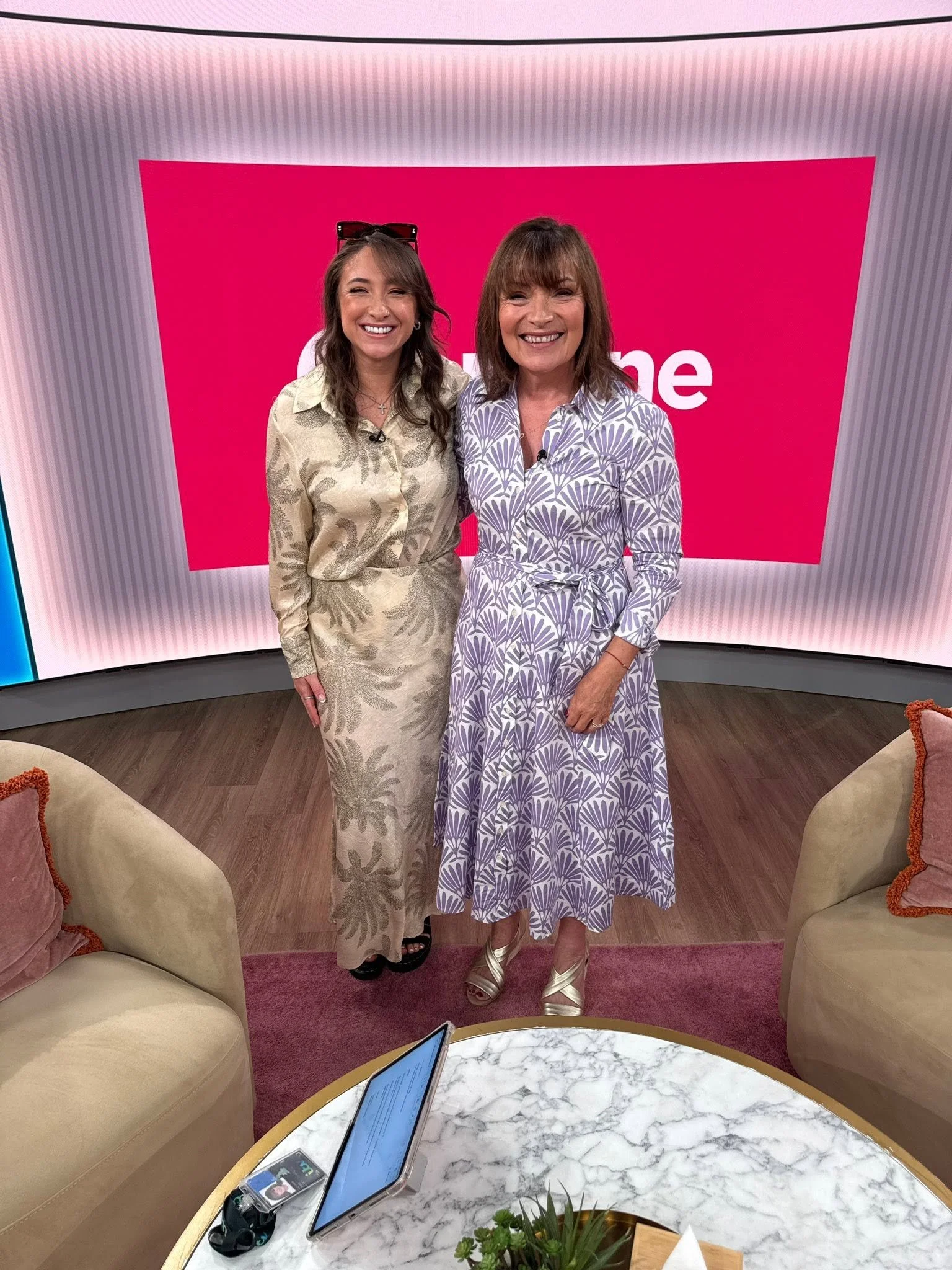 Sydnie Christmas on Lorraine