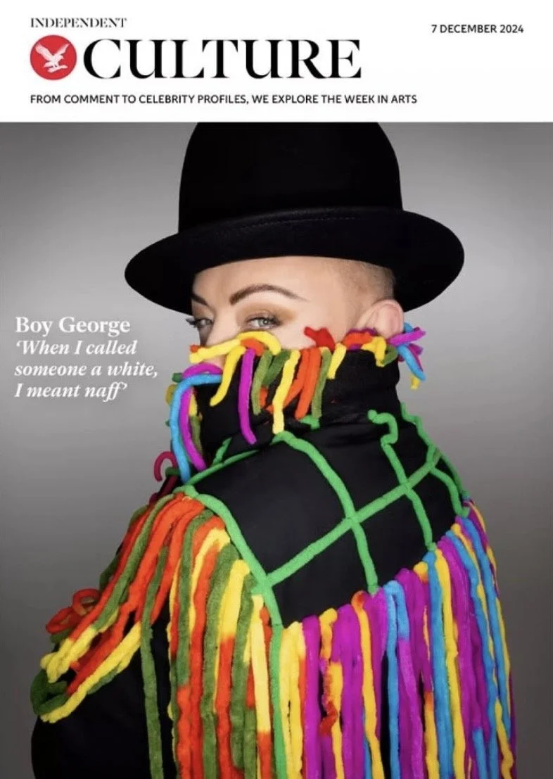 Boy George on the cover for Culture Magazine