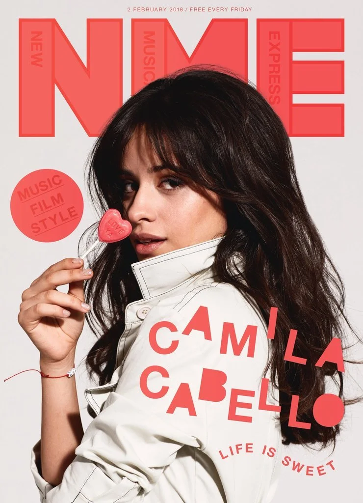 Camila Cabello on the cover for NME