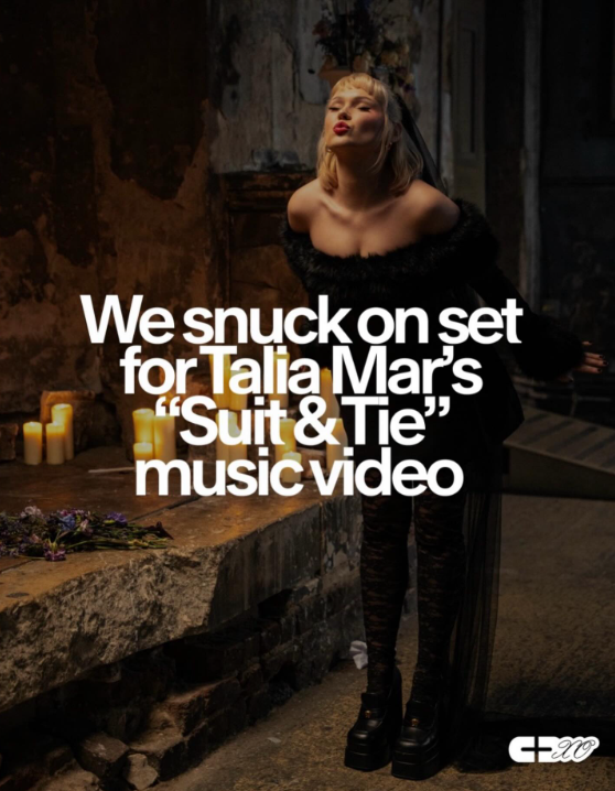Talia Mar feature Culted XO behind-the-scenes
