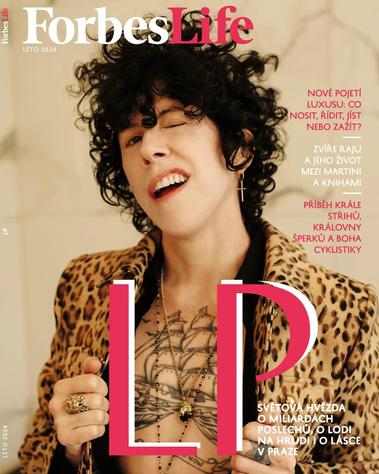 LP covers Forbes Prague