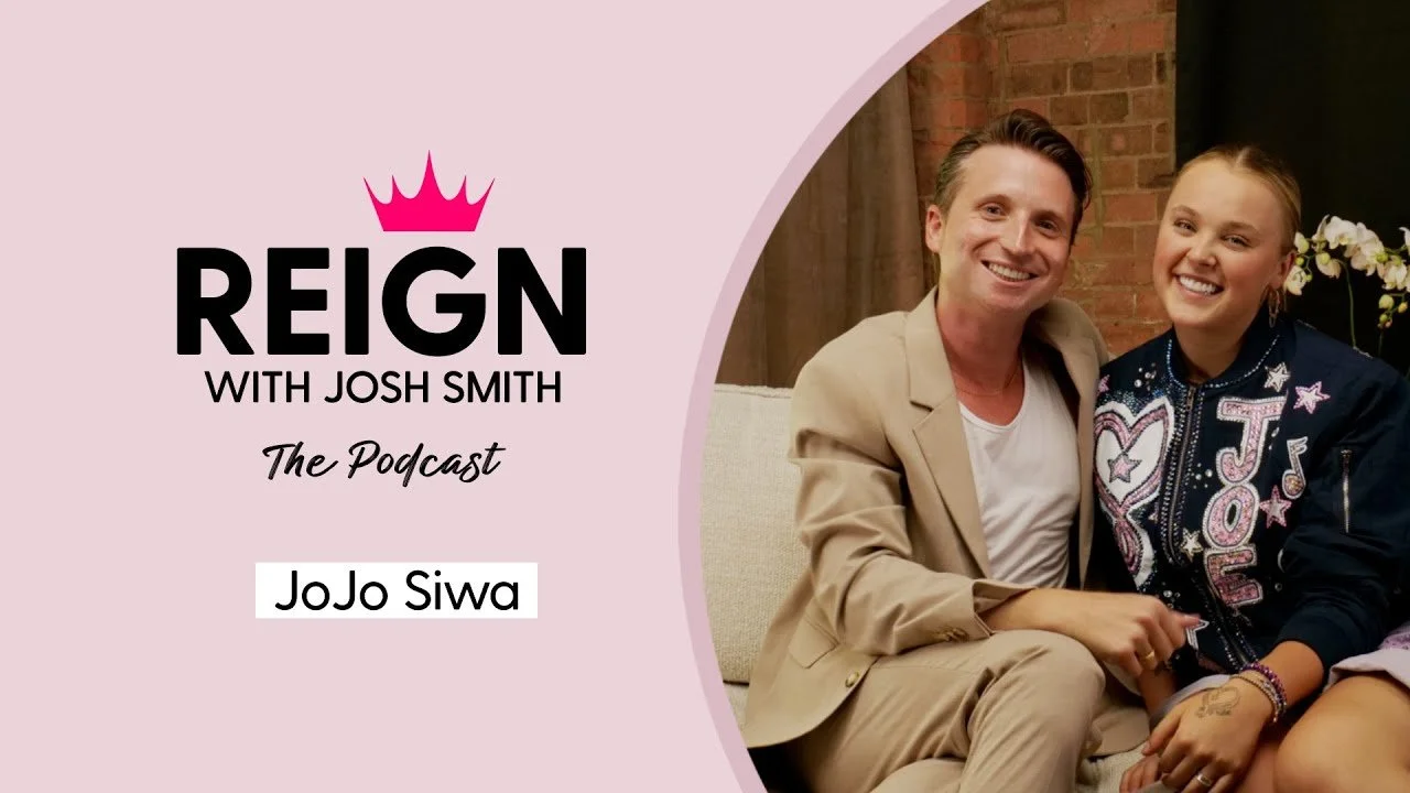 JoJo Siwa appears on the Reign podcast with Josh Smith