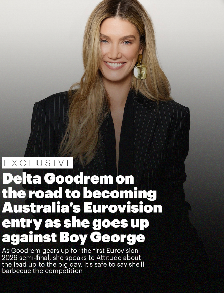 Delta Goodrem interviews for Attitude Magazine - The Road to Eurovision