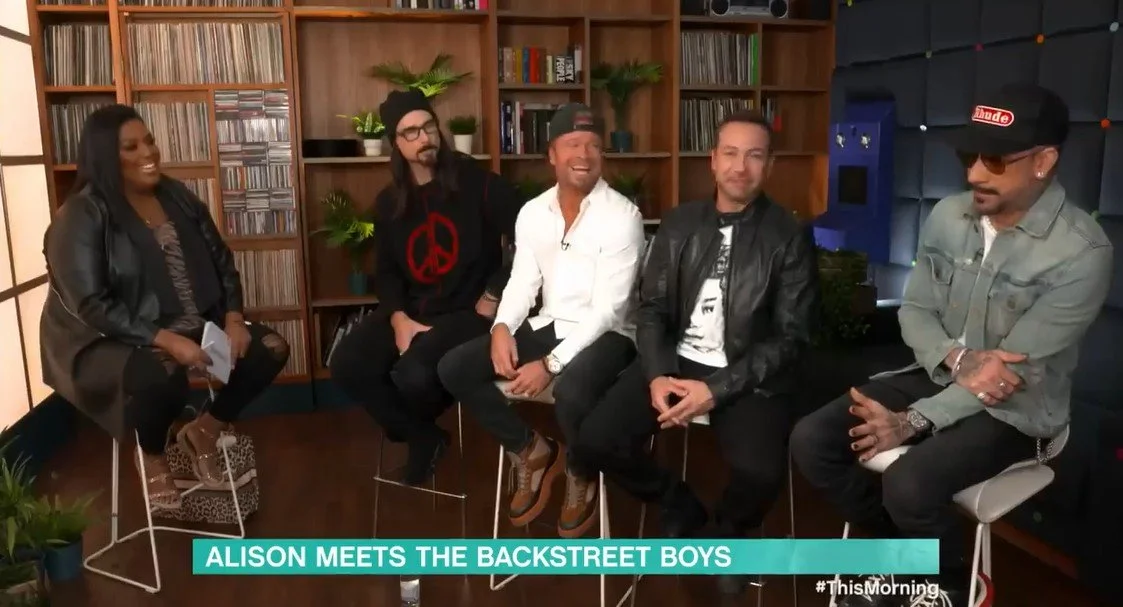 Backstreet Boys interview with Alison Hammond for This Morning interview