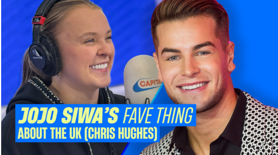 JoJo Siwa interviews on the Capital Breakfast Show