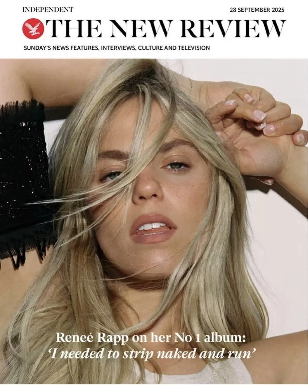 Reneé Rapp covers The Independent New Review