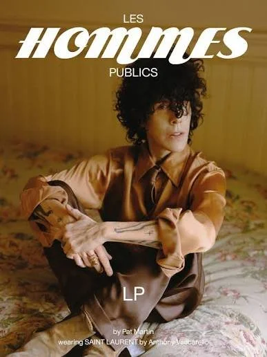LP on the cover of Les Hommes Publics