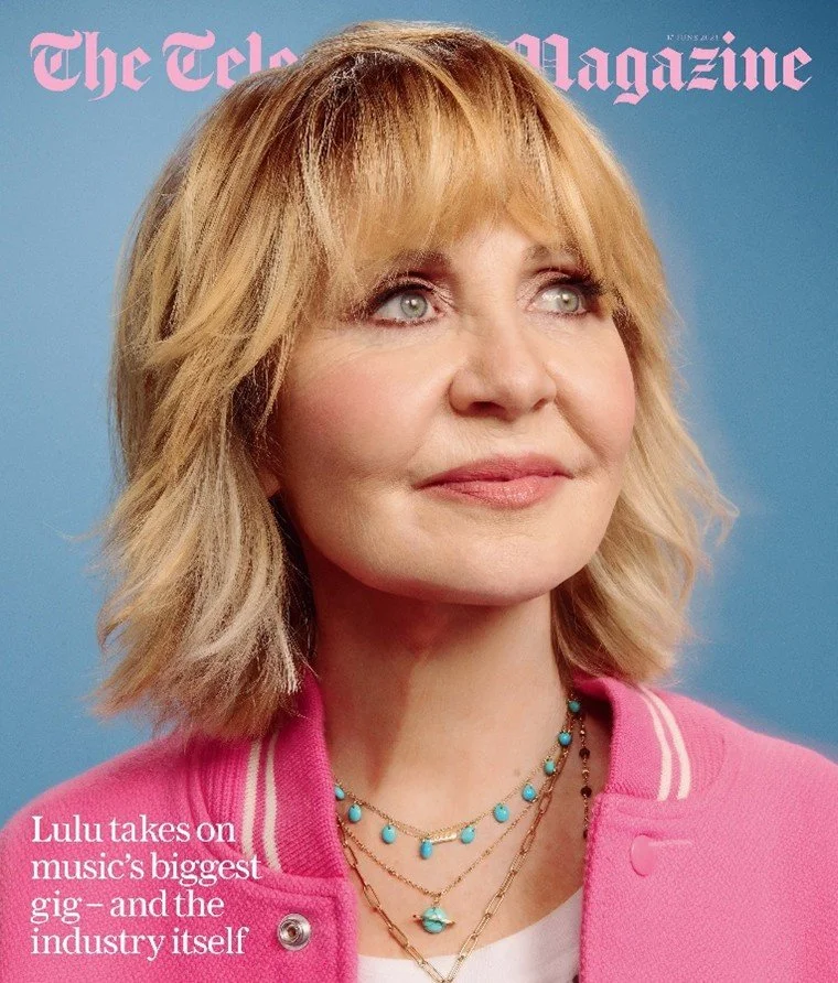 Lulu covers The Telegraph Magazine