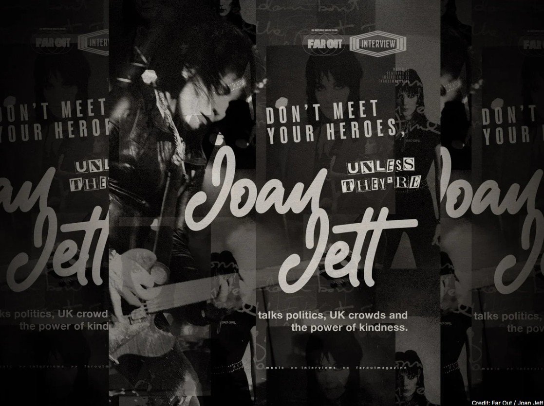 Joan Jett for Far Out Magazine