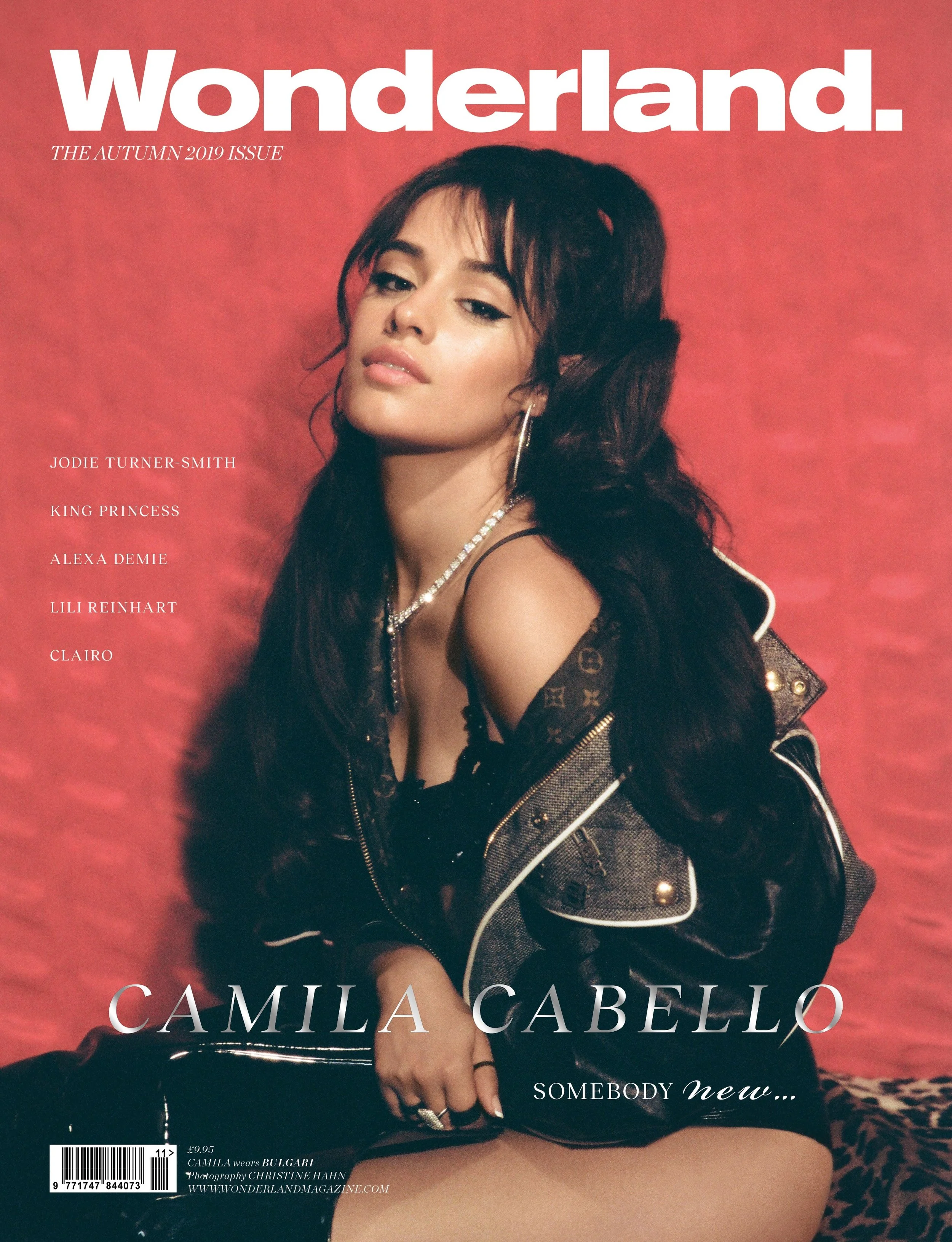 Camila Cabello on the cover for Wonderland