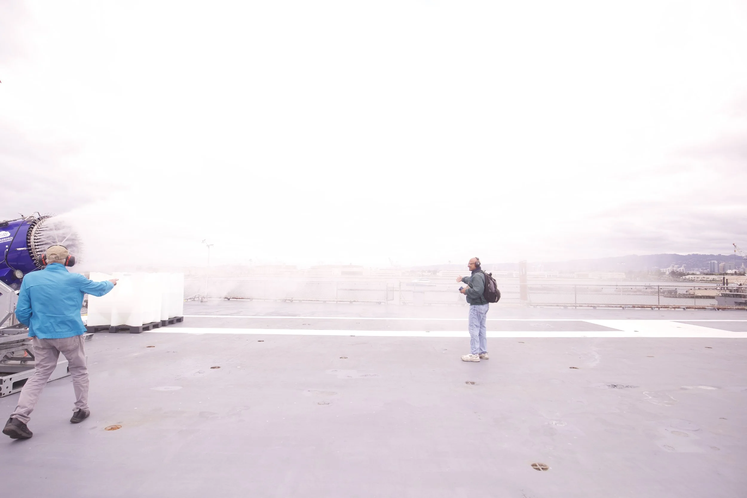 Marine Cloud Brightening field experiment research (2024), CAARE Washington University