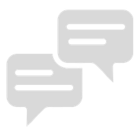 Twee tekstballonnen die conversatie of communicatie voorstellen