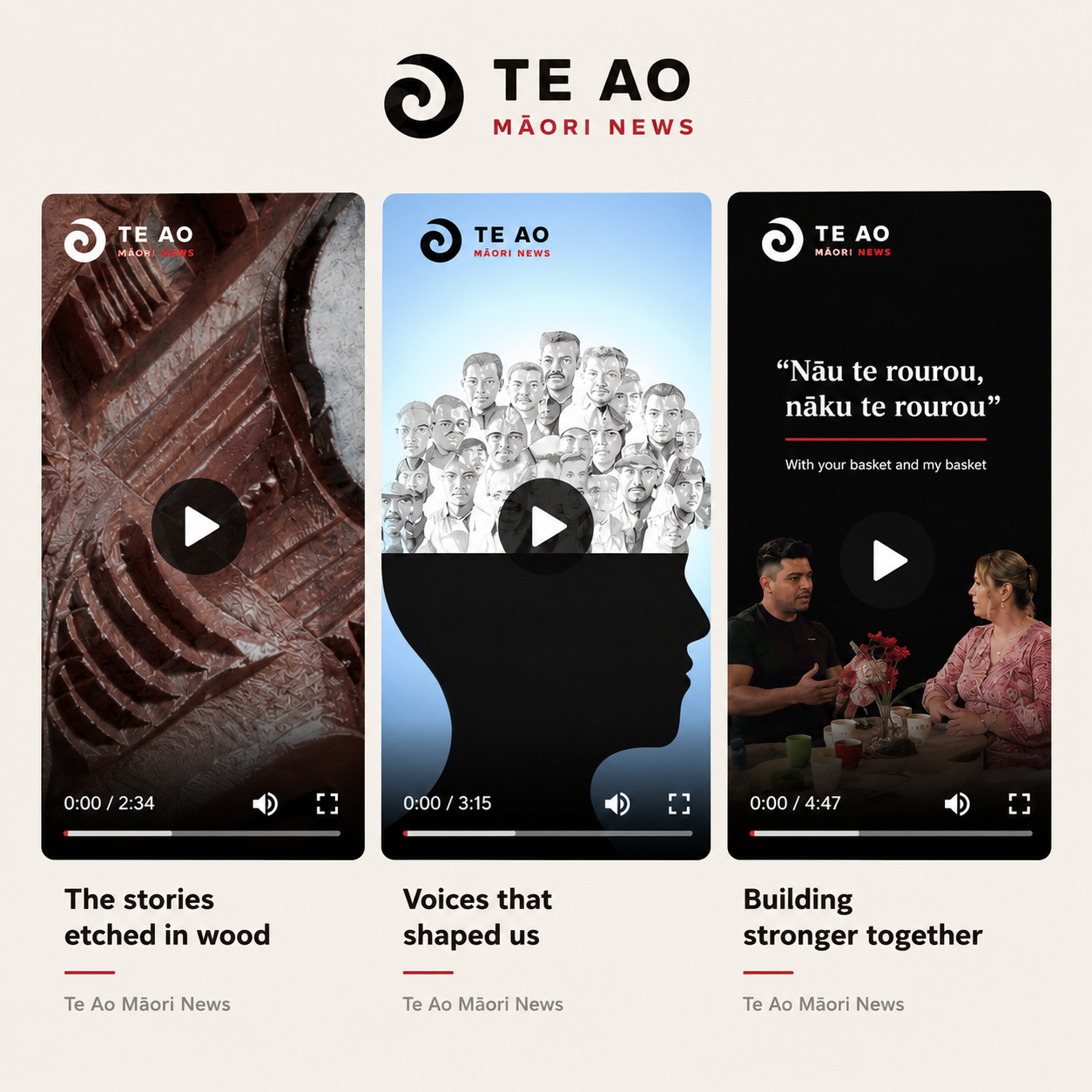 Te Ao Māori News Video Reels