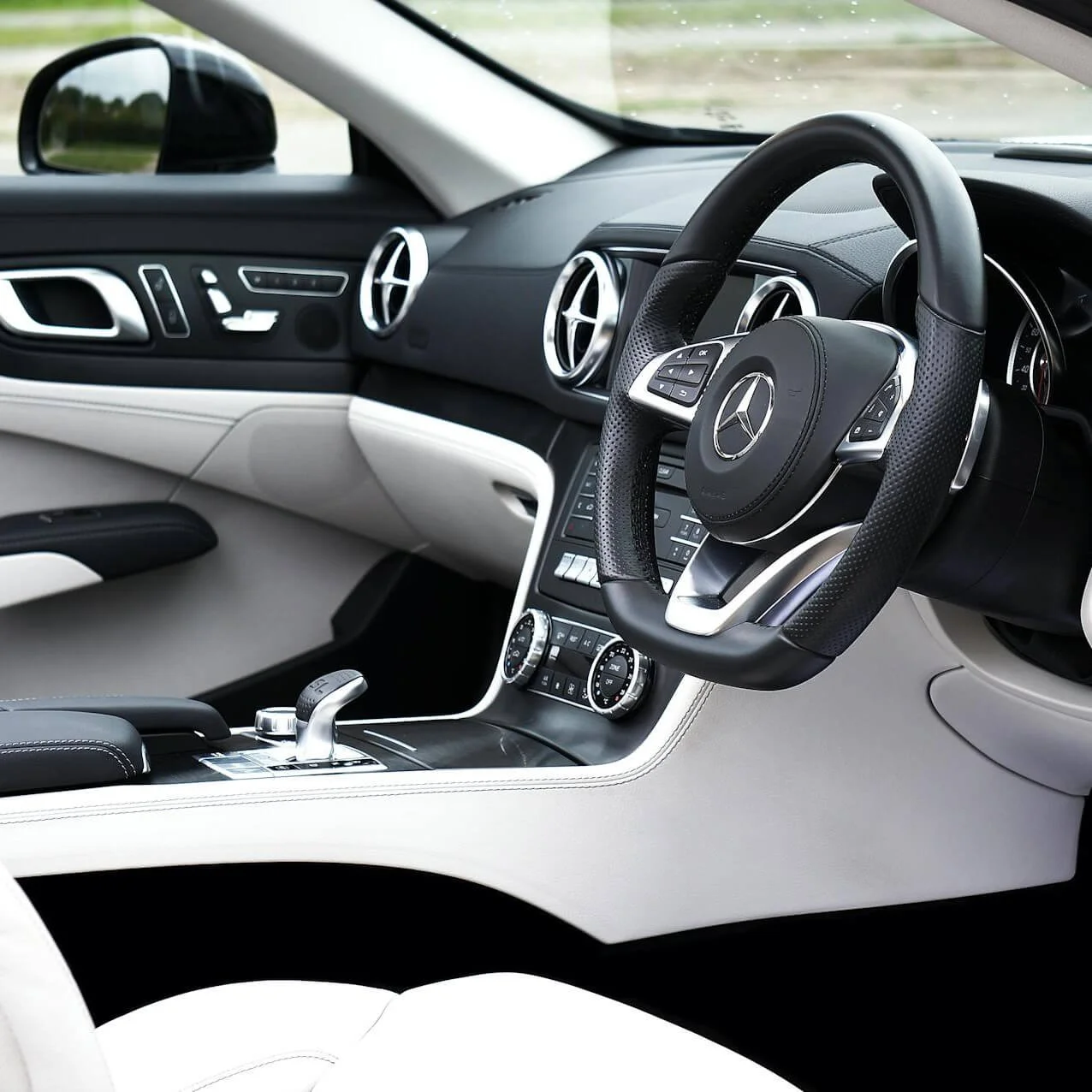 Professional interior car valeting and deep cleaning service