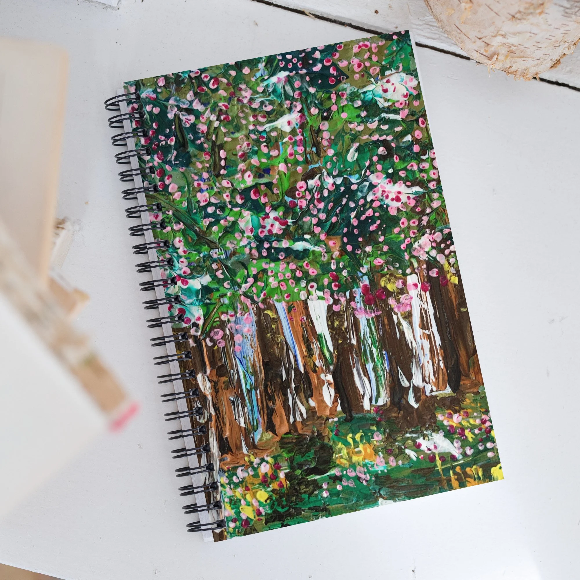 Forest Joy - Spiral notebook