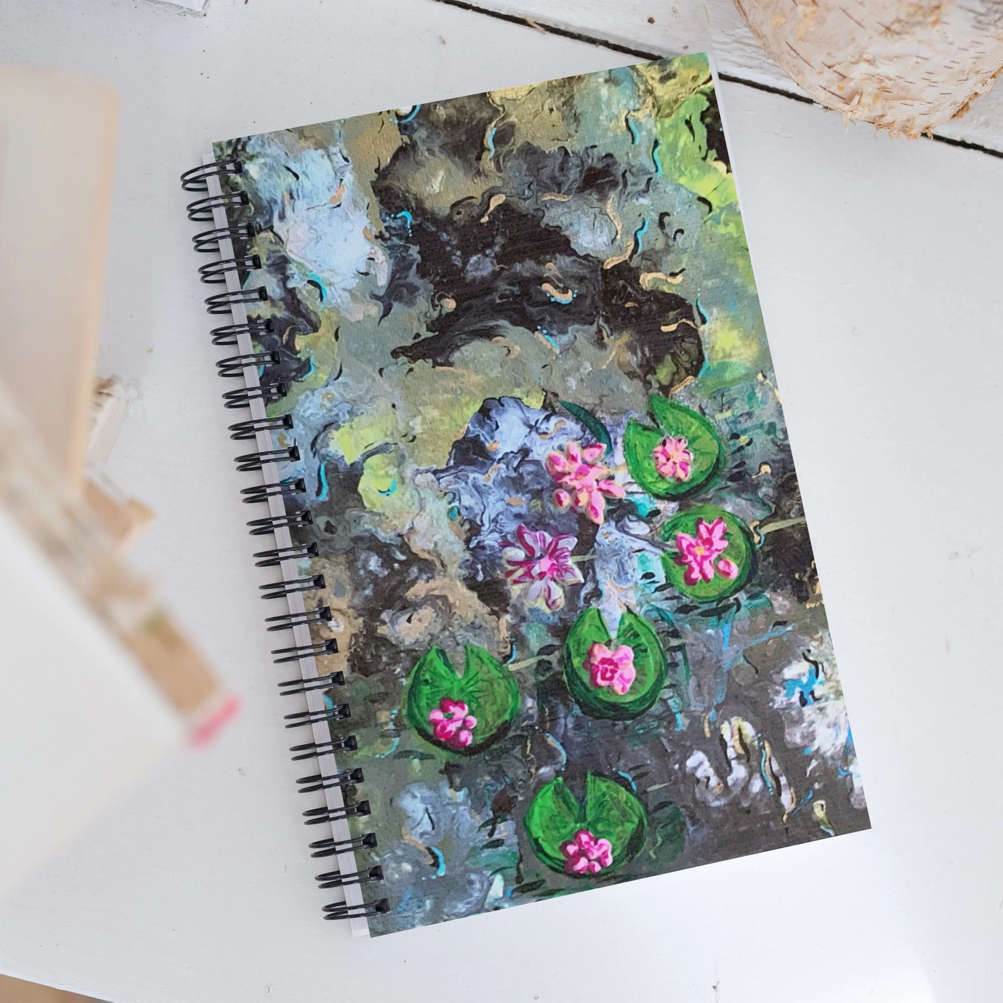 Swamp Life - Spiral notebook