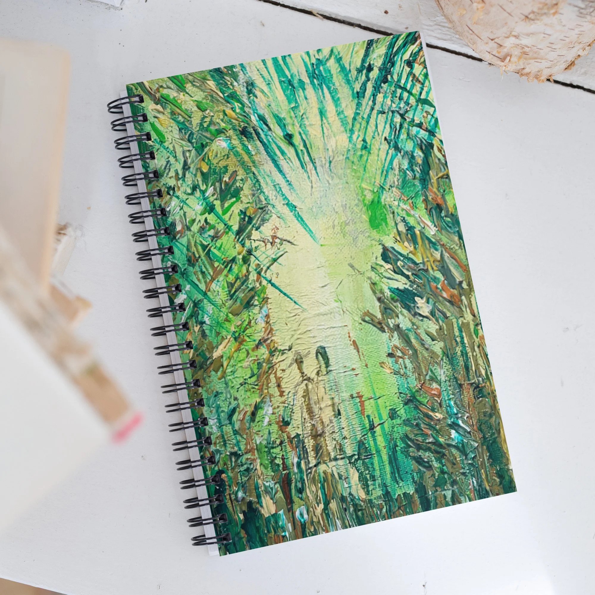 In d' Bush - Spiral notebook