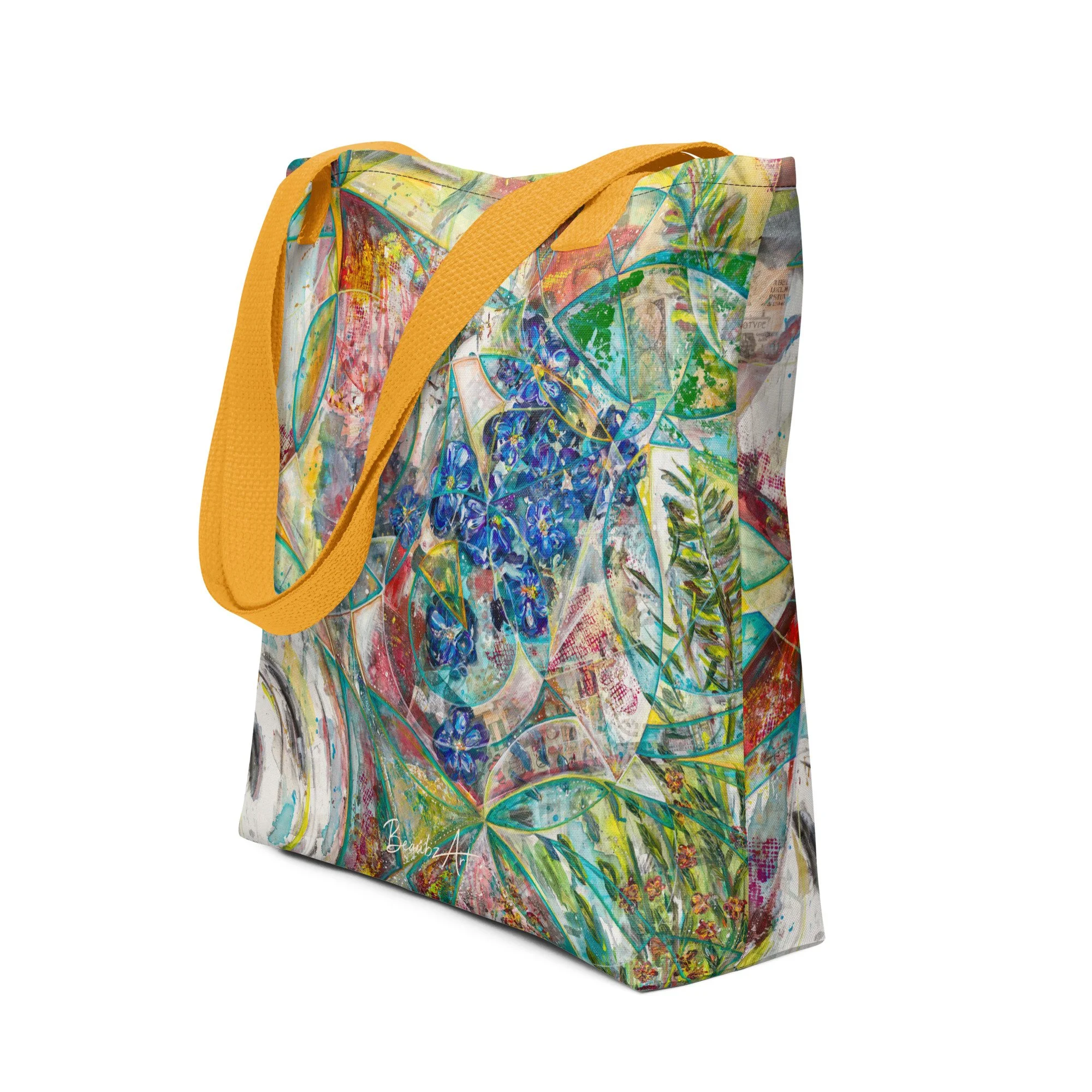 Through Shattered Garden Light - Art Tote Bag