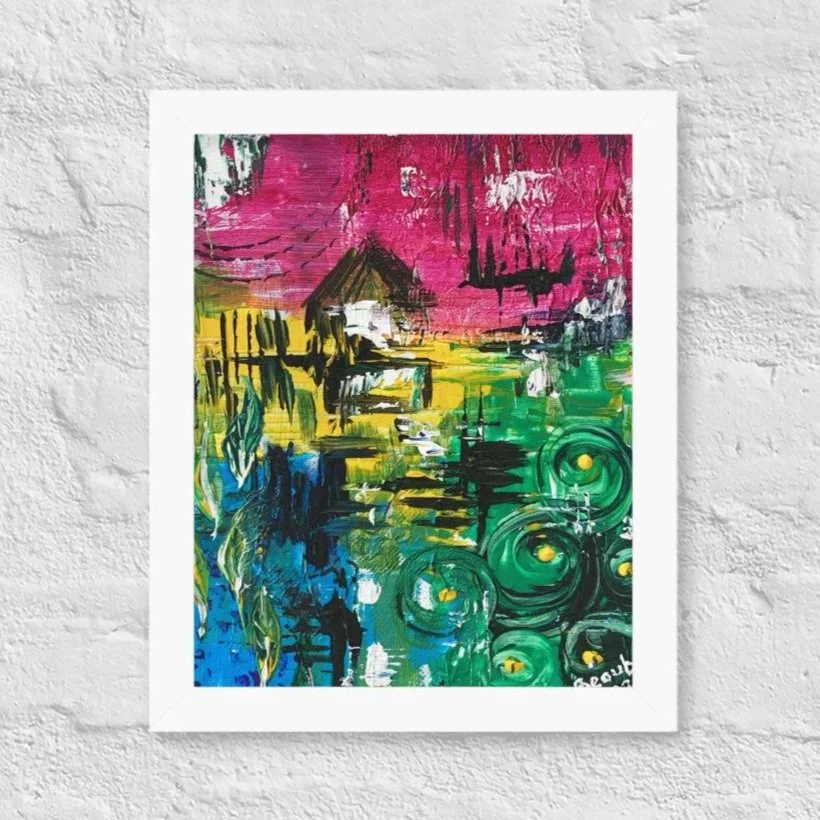 The Hut - Framed poster