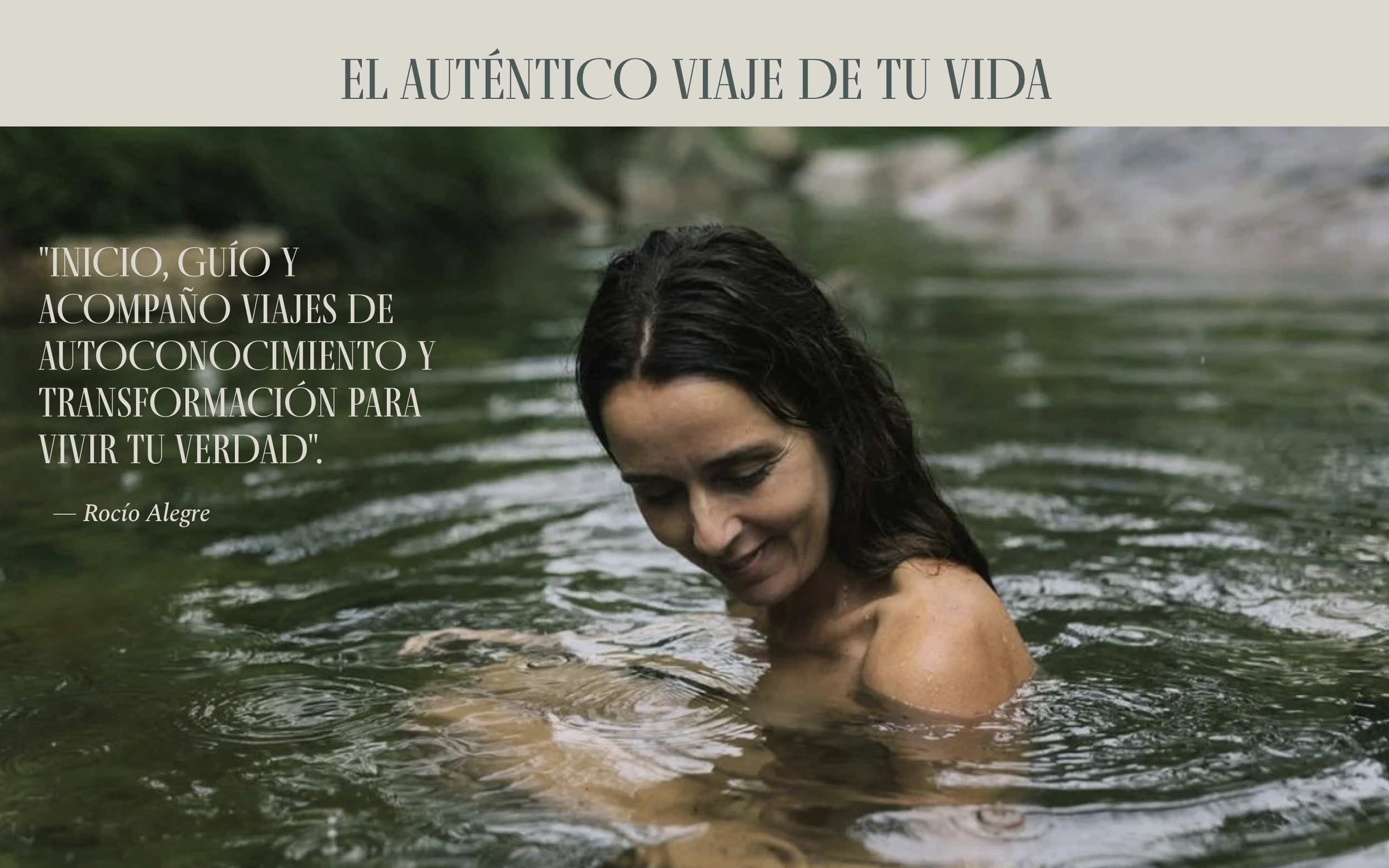 EL AUTÉNTICO VIAJE DE TU VIDA