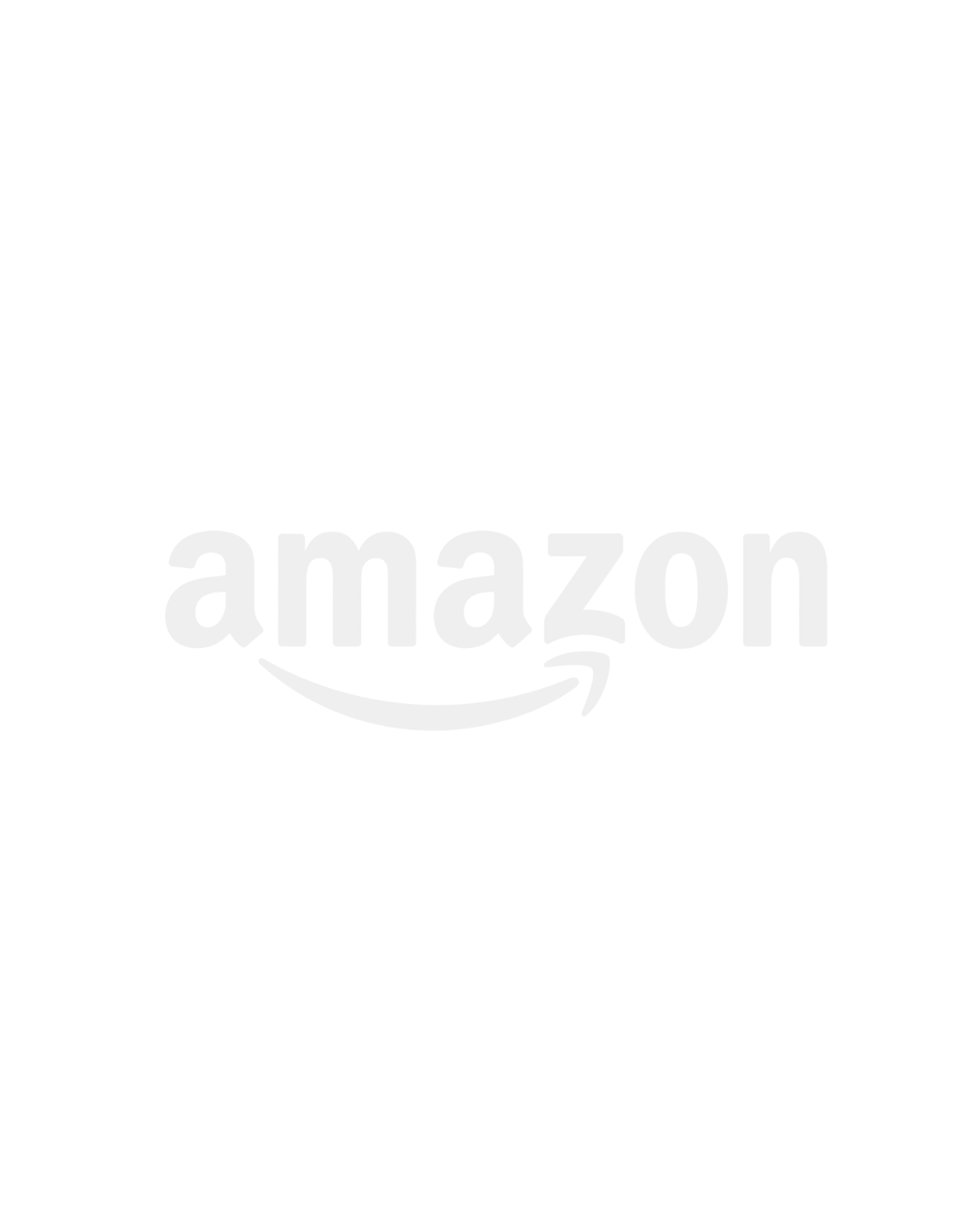 Black backpack with an Amazon logo in white
