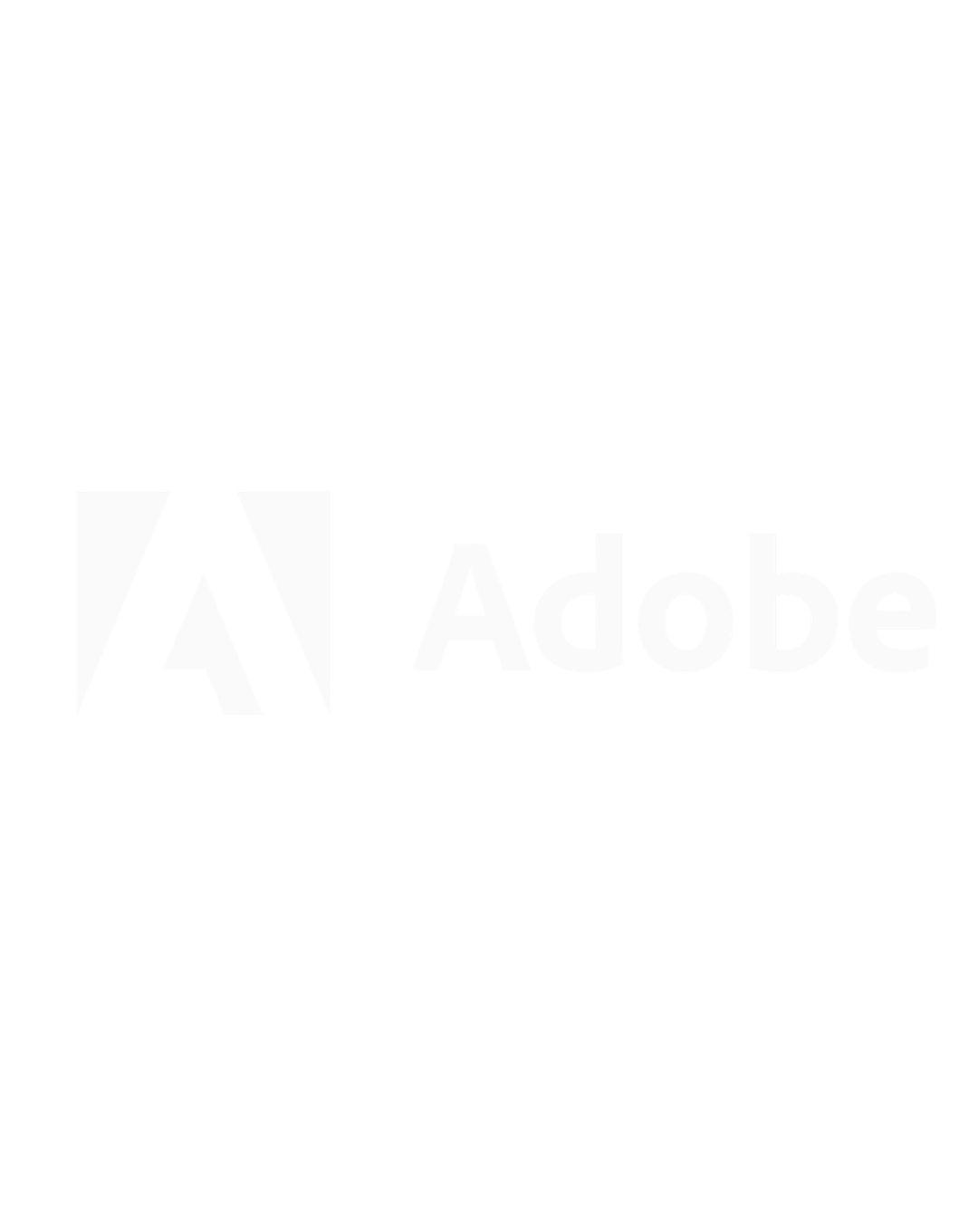 Black background with the Adobe logo and company name in white.