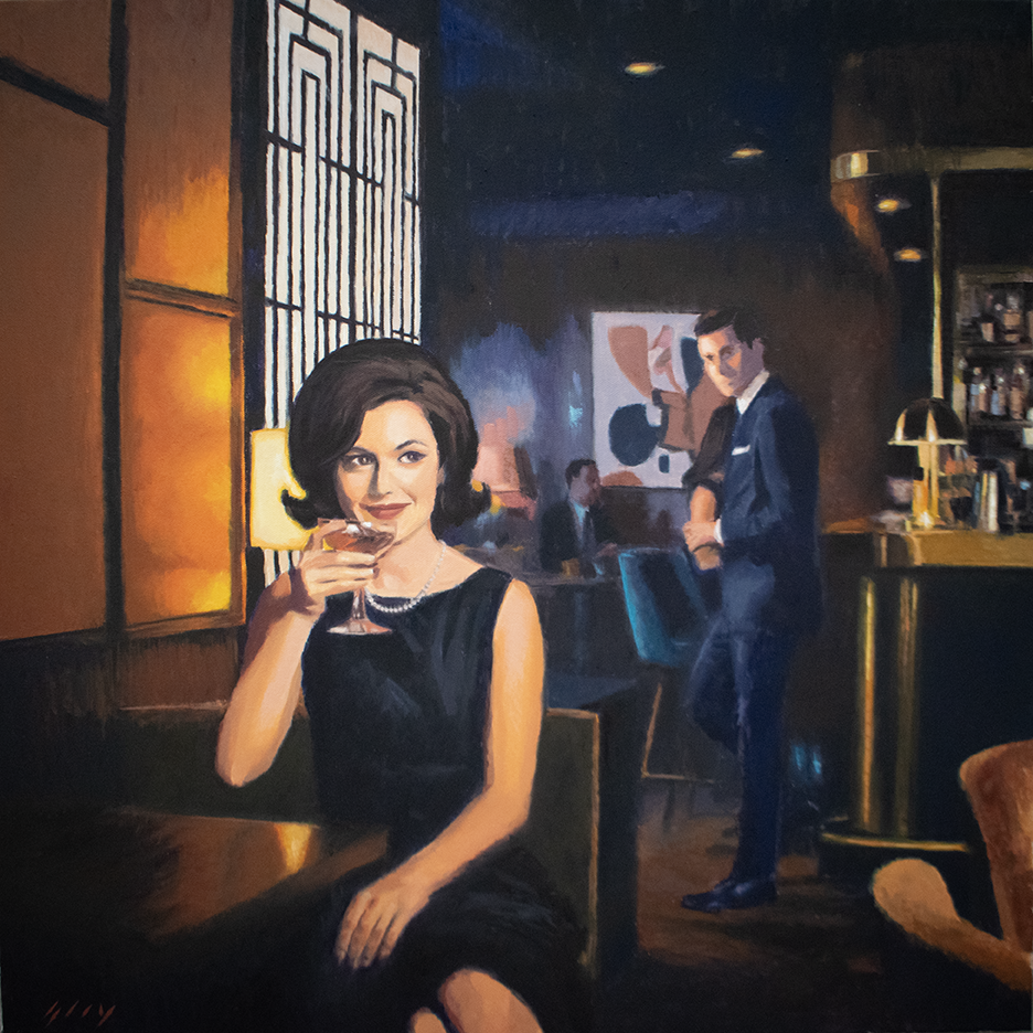 Available Soon - "Unspoken Invitation" - 24 x 24 in - Oil on Canvas