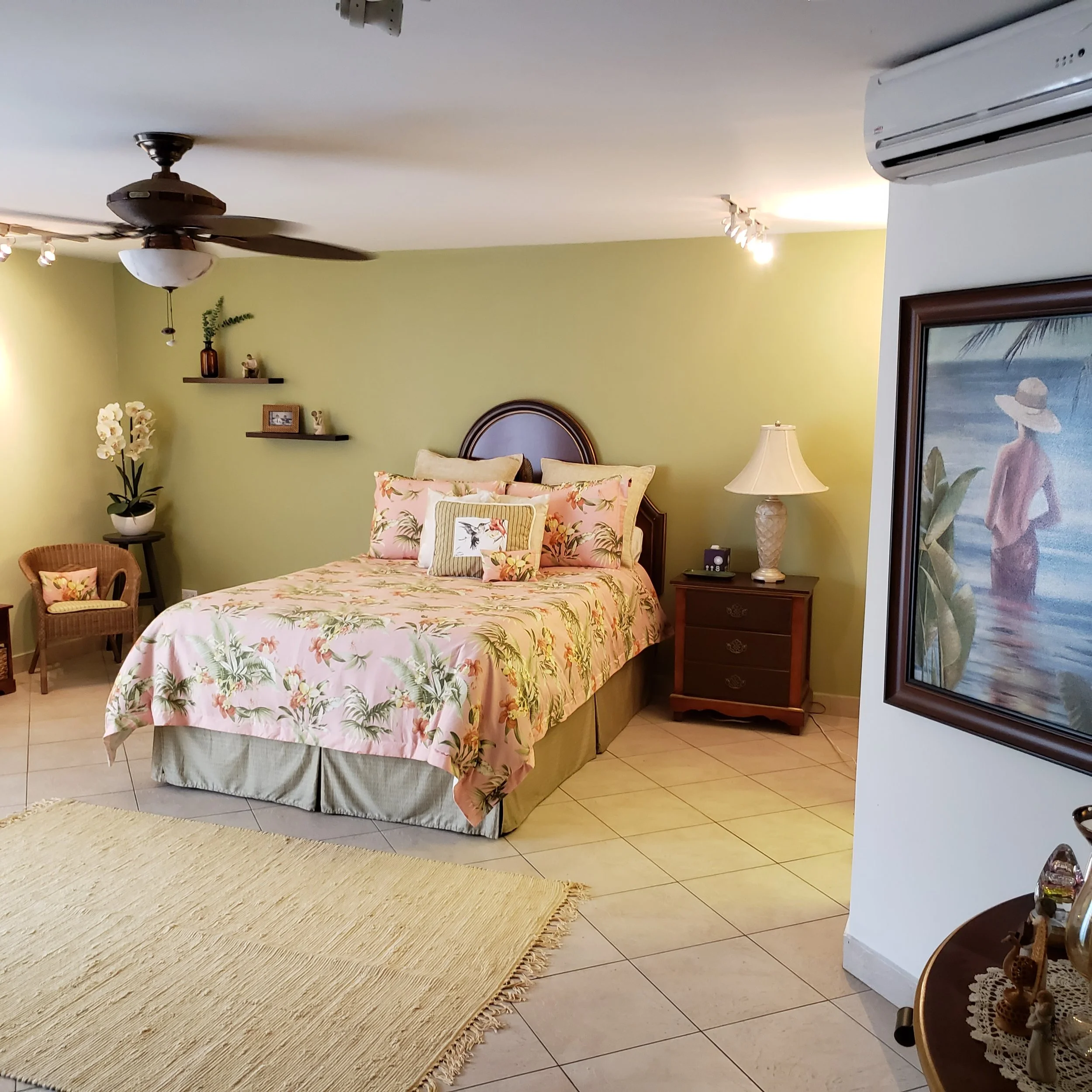 Main Bedroom en suite with huge walk-in closet and direct access to atio