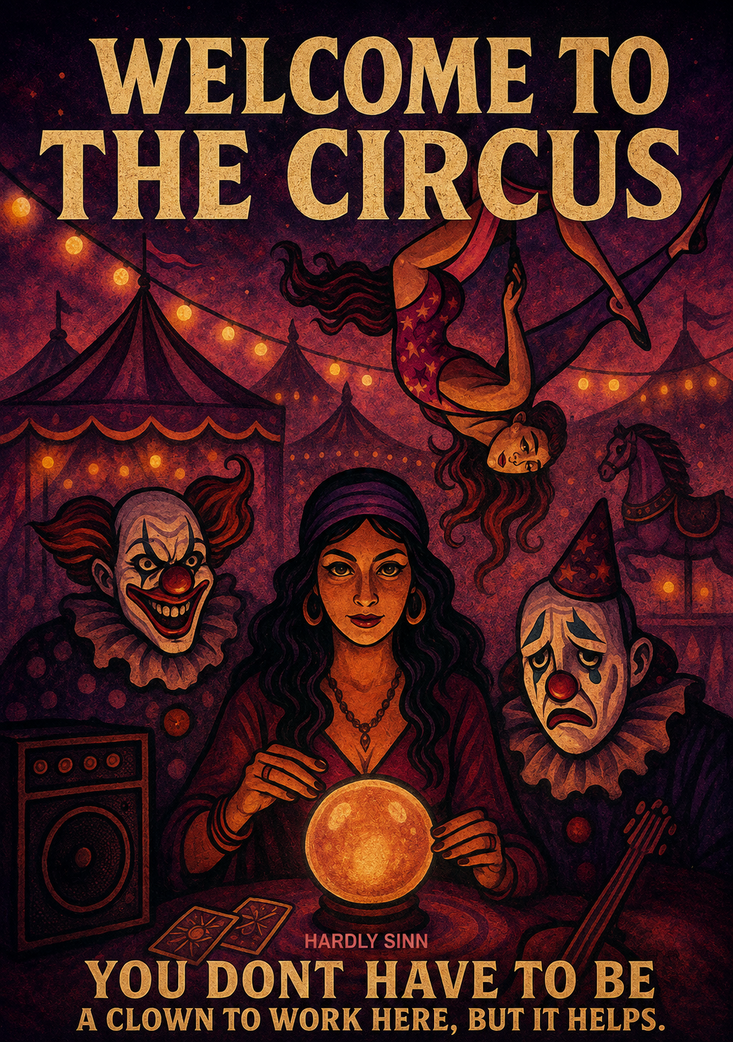 Welcome To The Circus Poster