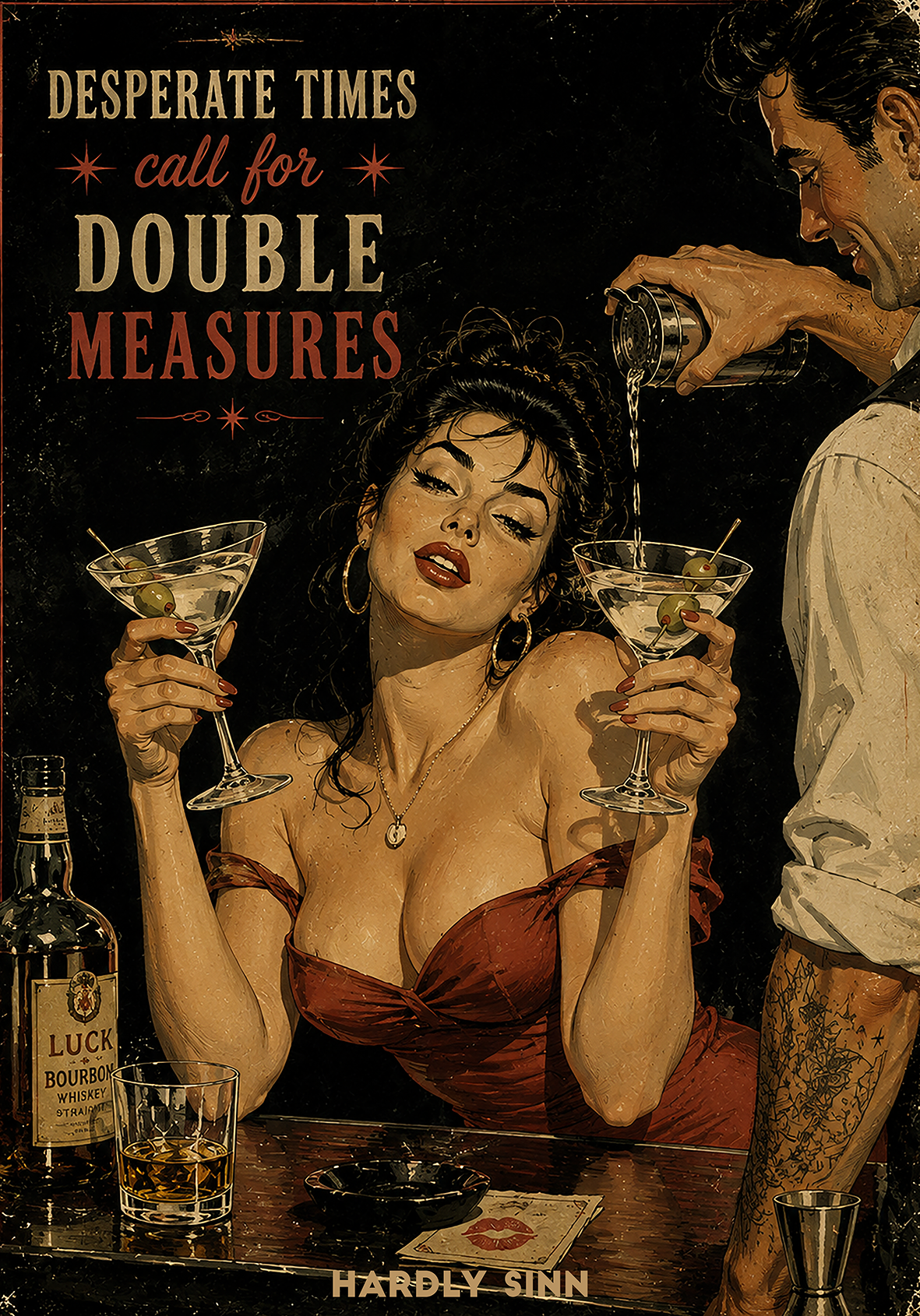 Desperate Times Call For Double Measures Poster